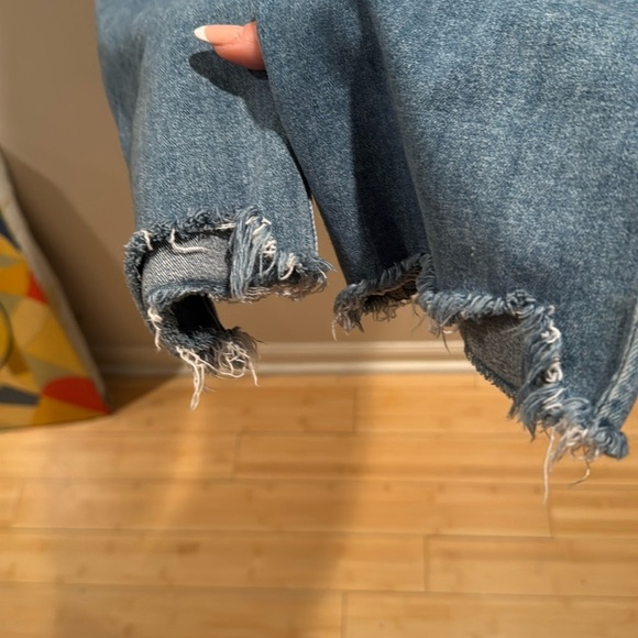 PAIGE Ultra High Rise Cindy Straight Ankle Length in Austyn - Picture 9 of 9